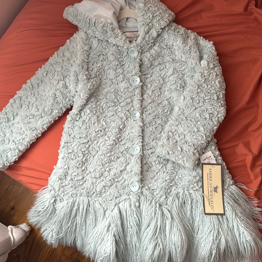 NWT American Widgeon faux fur coat